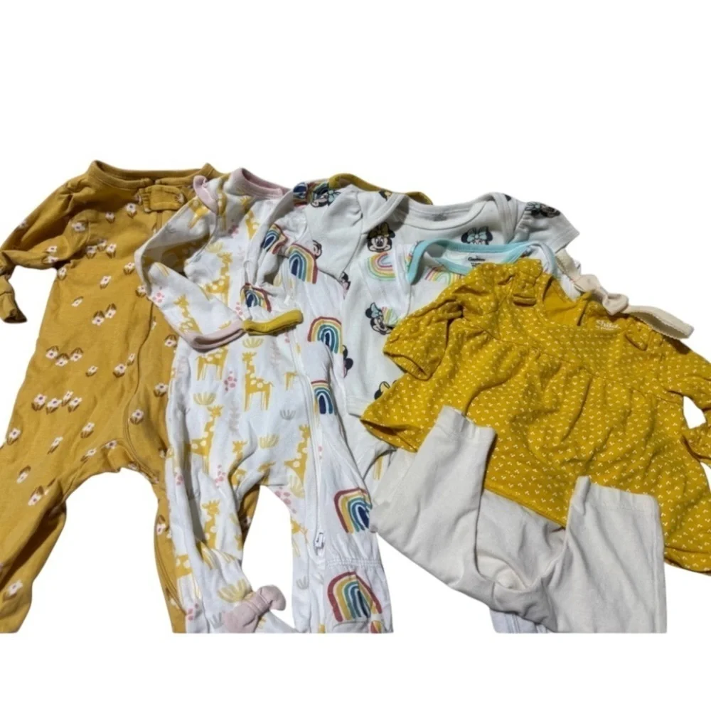 Baby girl bundle 0-3 of 8 pieces various brands